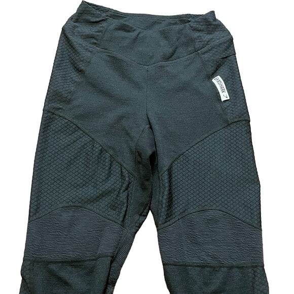 GYMSHARK True Texture Side Pocket Leggings in Black  SZ XS - Picture 6 of 12